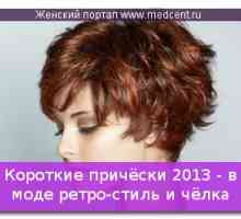 Kratke frizure 2013 - moderan retro stilu i šiške