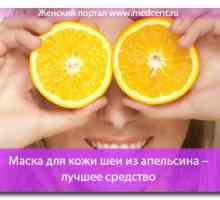 Maska vrat kože naranče - najbolji lijek