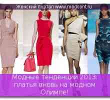 Modni trendovi 2013: haljina natrag na modni Olimp!