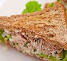 Niske kalorijske sendviči: recepti sa slikama