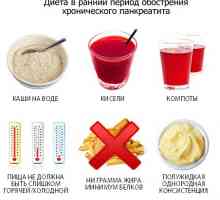Osnovna načela prehrane kod pogoršanja pankreatitisa