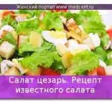 Cezar salata. Recept poznata salata