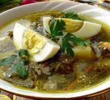Loboda juha je ukusna u zimi! Da biste to učinili, oprati Sorrel i zatvoriti!