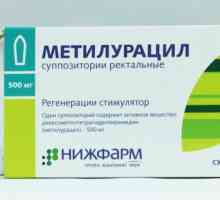 Svijeće methyluracyl za liječenje ginekoloških poremećaja i hemoroida