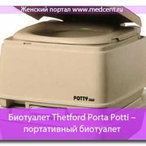 Biotoilet Thetford Porta Potti - Prijenosni suho ormar