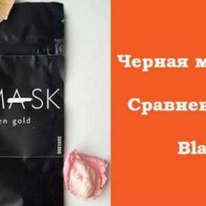 Crna maska ​​za lice i crna maska ​​bioaqua: recenzije i usporedbe