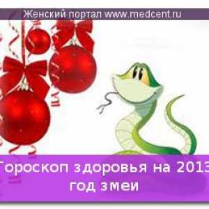 Zdravlje horoskop za 2013. godinu zmije
