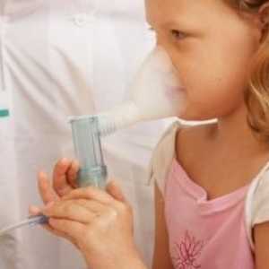 Udisanje atomizer kada kašalj u djece
