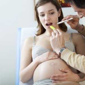 Kako je grlo u trudnoći i dojke
