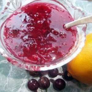 Gooseberries s limunom: džem, pića, slastica