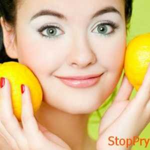 Limon - sva snaga u borbi protiv akni i mrlja u jednom citrusa