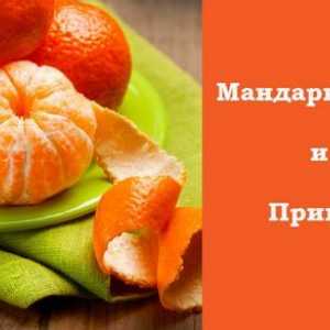 Mandarine. Koristi i štete od niske kalorijske citrusa