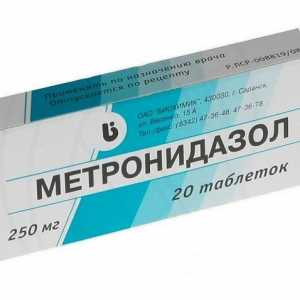 Metronidazol giardijaza - prijava