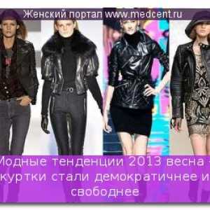 Modni trendovi proljeće 2013 - Jakne postati demokratičnija i slobodniji