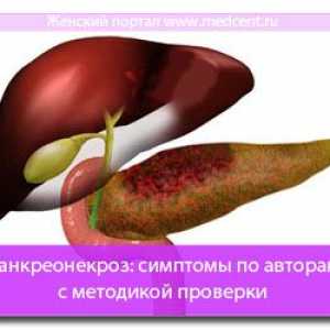 Nekrotizirajućeg pankreatitisa: simptomi autora metodi valjanosti