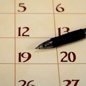 Zašto bi mjesečni kalendar i kako to učiniti?